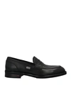 Pollini Man Loafers Black Size 11 Soft Leather