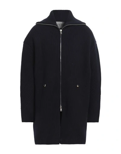 Recto Man Cardigan Midnight Blue Size M Wool