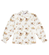 Paade Mode Printed Cotton Blouse In Multicoloured