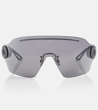 Dior Pacific M1u Mask Sunglasses In Black