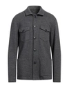 Altea Man Shirt Lead Size L Virgin Wool In Grey