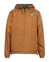 Société Anonyme Man Jacket Camel Size S Polyester In Beige