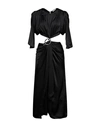 PACO RABANNE RABANNE WOMAN MIDI DRESS BLACK SIZE 10 POLYESTER