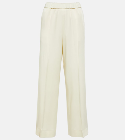 Jil Sander Jersey Sweatpants In Beige