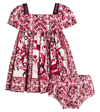 DOLCE & GABBANA BABY MAJOLICA DRESS AND BLOOMERS SET