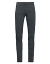 Dondup Man Pants Lead Size 38 Cotton, Elastane In Grey