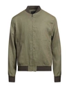 Liu •jo Man Man Jacket Military Green Size M Linen