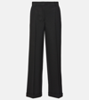 TOTÊME STRAIGHT WOOL-BLEND PANTS