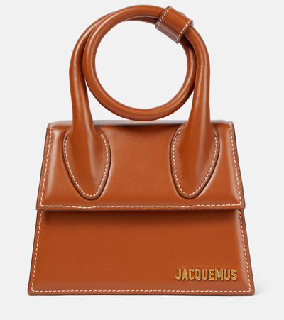 Jacquemus Le Chiquito Noeud In Brown