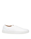 Manifatture Etrusche Man Sneakers White Size 12 Soft Leather