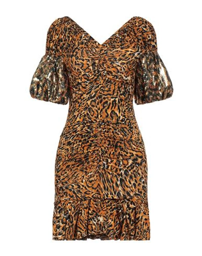 Rabanne Woman Mini Dress Mandarin Size 10 Viscose, Elastane, Polyester