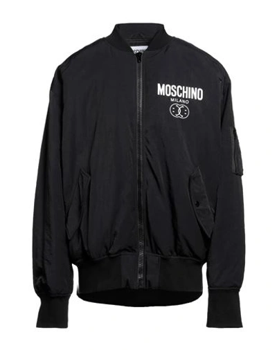 Moschino Jackets In Black