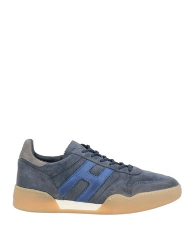 Hogan Man Sneakers Navy Blue Size 6.5 Soft Leather