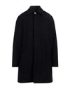 Santaniello Man Coat Midnight Blue Size 44 Wool, Polyamide