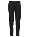 At.p.co At. P.co Man Pants Black Size 38 Polyamide, Virgin Wool, Viscose, Elastane In Black