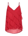 Camilla  Milano Camilla Milano Woman Top Red Size 12 Polyester