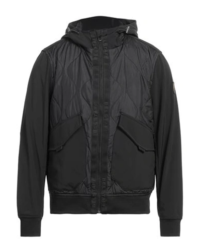 Belstaff Man Jacket Black Size 44 Polyamide