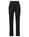 BEATRICE B BEATRICE .B WOMAN PANTS BLACK SIZE 10 VISCOSE, POLYAMIDE, ELASTANE