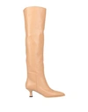 3juin Pointed-toe 60mm Boots In Beige