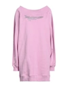 Msgm Woman Mini Dress Pink Size Xs Cotton