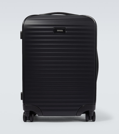 Zegna Leggerissimo Suitcase In Black