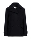 Jil Sander Midnight Blue Wool Coat Blue  Donna 34t