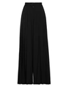 Dolce & Gabbana Pleated Crepe Wide-leg Pants In Black