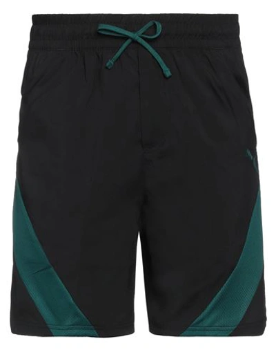 Puma Man Shorts & Bermuda Shorts Black Size Xxl Polyester