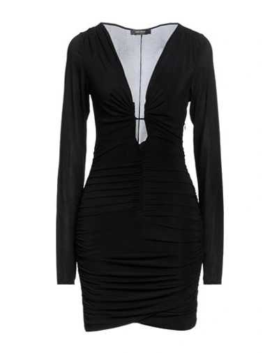 Isabel Marant Woman Mini Dress Black Size 8 Viscose, Elastane, Cotton