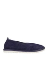Marsèll Woman Ballet Flats Dark Purple Size 9 Leather