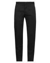 Zegna Man Pants Black Size 34 Cotton, Elastane