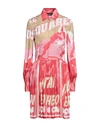 Dsquared2 Woman Short Dress Sand Size 8 Viscose In Beige