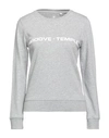 Groove Temple Woman Sweatshirt Light Grey Size S Organic Cotton, Recycled Polyester