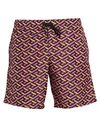 Versace Man Swim Trunks Black Size 42 Polyester