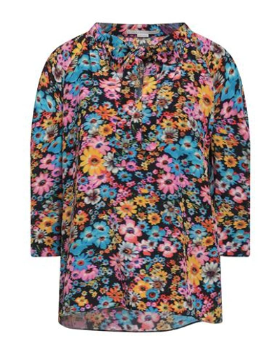 Stella Mccartney Woman Blouse Azure Size 6-8 Silk In Blue