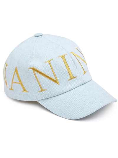 Nina Ricci Logo-embroidered Cotton Cap In White