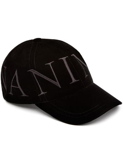 Nina Ricci Logo-embroidered Baseball Cap In Black  