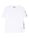 Balmain Logo-print Cotton T-shirt In White