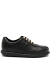 Camper Low-top Lace-up Trainers In Black