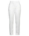 Liu •jo Woman Pants White Size 28 Cotton, Polyester, Elastane In White