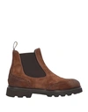 Doucal's Man Ankle Boots Brown Size 11 Soft Leather