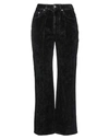 STELLA MCCARTNEY STELLA MCCARTNEY WOMAN PANTS BLACK SIZE 27 COTTON, ELASTANE