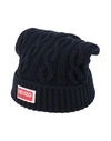 Kenzo Woman Hat Navy Blue Size Onesize Wool