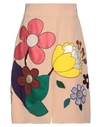 Dolce & Gabbana Woman Mini Skirt Blush Size 4 Viscose, Elastane In Pink