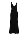 Clips Woman Maxi Dress Black Size 4 Polyester, Elastane