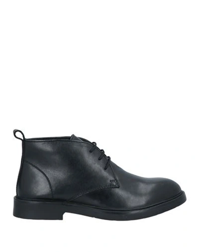 Bothega 41 Man Ankle Boots Black Size 12 Soft Leather