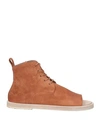 Marsèll Woman Ankle Boots Tan Size 8 Leather In Brown