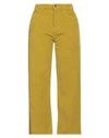 Chapter One True Nyc® Chapter One True Nyc Woman Pants Mustard Size 29 Cotton In Yellow