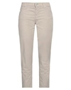 Jacob Cohёn Woman Pants Taupe Size 30 Cotton, Elastane In Grey