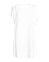 Who*s Who Woman Top White Size L Cotton, Silk, Polyester In White